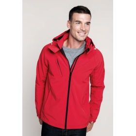 Veste Softshell capuche amovible Kariban K413