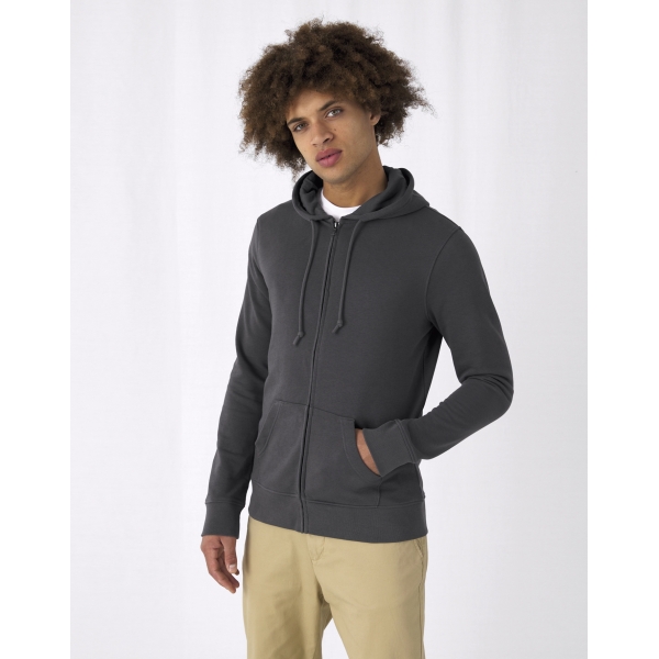 Organic Inspire Zipped Hood Sweat B&C WU35B