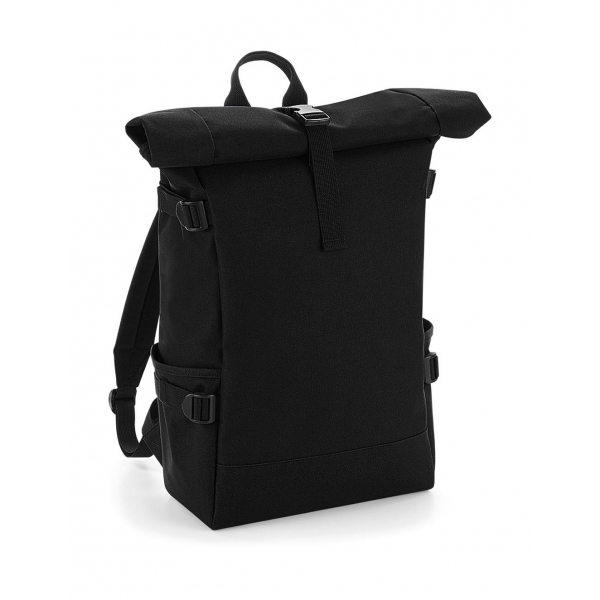 Block Roll-Top Backpack Bag Base BG858