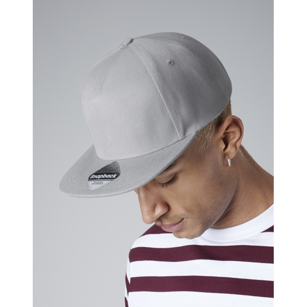 Original Flat Peak Snapback Beechfield B660