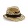 Straw Summer Trilby Beechfield B730