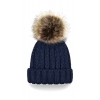 Infant/Junior Fur Pom Pom Chunky Beanie Beechfield B412b