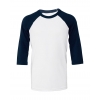 T-shirt Baseball Enfant Manches 3/4 Bella 3200Y