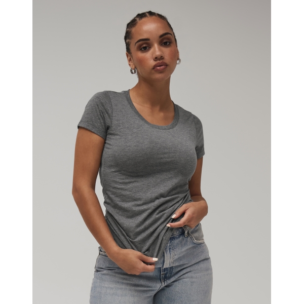 T-shirt Triblend Col Rond Bella 8413