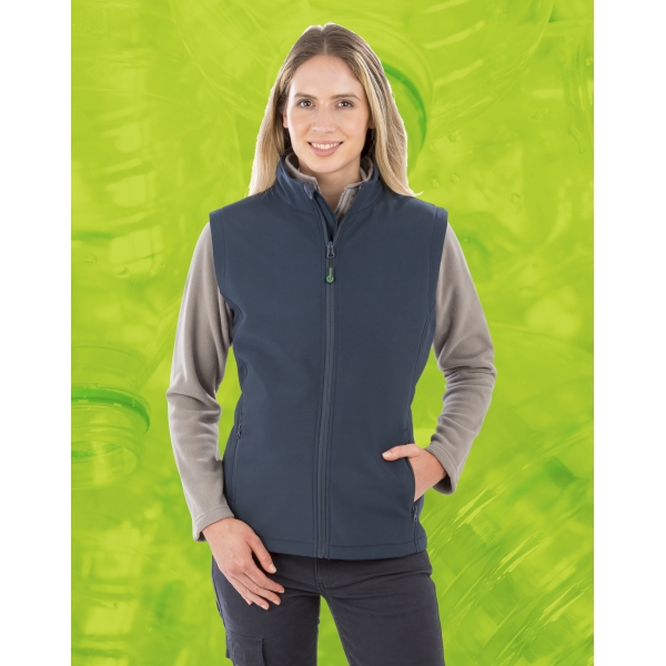 Bodywarmer Softshell Femme Recyclé Result R902F