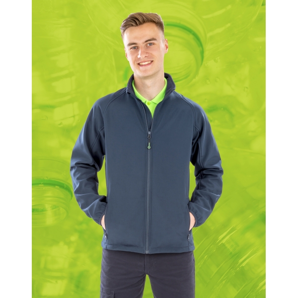 Veste Softshell Homme 2 Couches en Matière Recyclée Result R901M