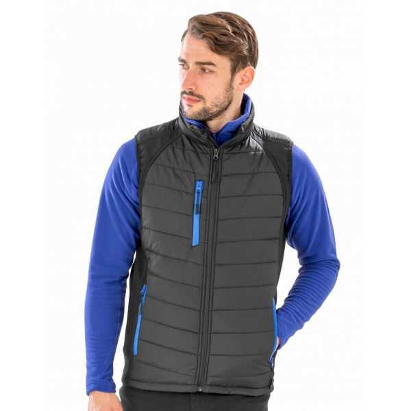 Gilet Softshell Rembourré Black Compass Recyclé Result R238X