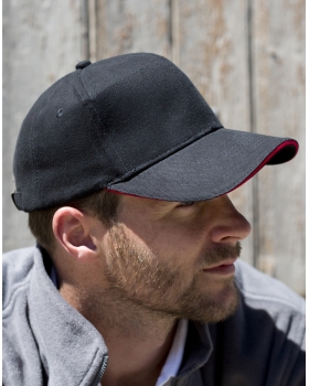 Sandwich Brushed Cotton Cap Result Caps RC025P