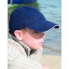 Junior Brushed Cotton Cap Result Caps RC024PJ