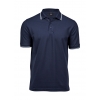 Luxury Stripe Stretch Polo Tee Jays 1407