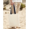 Sac en Coton Organique EarthAware™ avec Anses Contrastées Westford Mill W801C