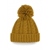 Cable Knit Melange Beanie Beechfield B480