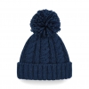 Cable Knit Melange Beanie Beechfield B480