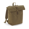 Heritage Waxed Canvas Backpack Quadra QD655