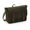 Heritage Waxed Canvas Messenger Quadra QD653