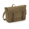 Heritage Waxed Canvas Messenger Quadra QD653