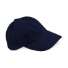 Casquette homme profil bas en coton brossé 6 panneaux Beechfield B57