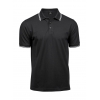 Luxury Stripe Stretch Polo Tee Jays 1407