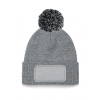 Bonnet à Pompon Avec Patch Personalisable Snowstar Beechfield B443