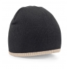 Two-Tone Beanie Knitted Hat Beechfield B44c