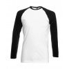 Valueweight Long Sleeve Baseball T Fruit of the Loom 61-028-0