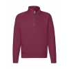 Sweat-shirt Col Zippé Premium Zip Neck Sweat Fruit of the Loom 62-032-0