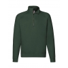 Sweat-shirt Col Zippé Premium Zip Neck Sweat Fruit of the Loom 62-032-0