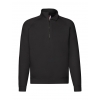 Sweat-shirt Col Zippé Premium Zip Neck Sweat Fruit of the Loom 62-032-0