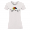 Ladies Vintage T Large Logo Print Fruit of the Loom 011432A