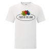 Vintage T Large Logo Print Fruit of the Loom 011430A