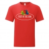 Vintage T Large Logo Print Fruit of the Loom 011430A