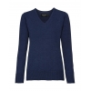 Ladies’ V-Neck Knitted Pullover Russell 10F0