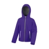 Kids TX Performance Hooded Softshell Jacket Result R224J/Y