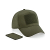 Casquette 5 panneaux avec patch amovible Beechfield B638