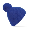 Engineered Knit Ribbed Pom Pom Beanie Beechfield B382