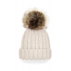 Infant/Junior Fur Pom Pom Chunky Beanie Beechfield B412b