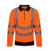 Pro Hi Vis Poloshirt LS Regatta TRS192