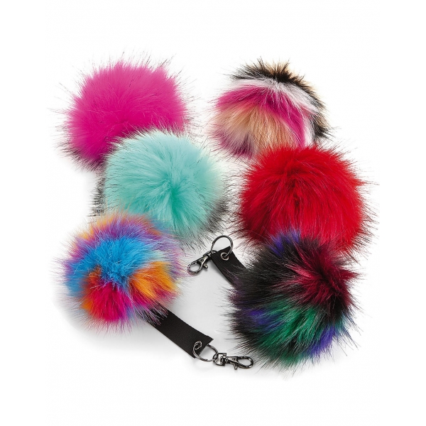 Fur Pop Pom Key Ring Beechfield B400