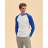 Valueweight Long Sleeve Baseball T Fruit of the Loom 61-028-0