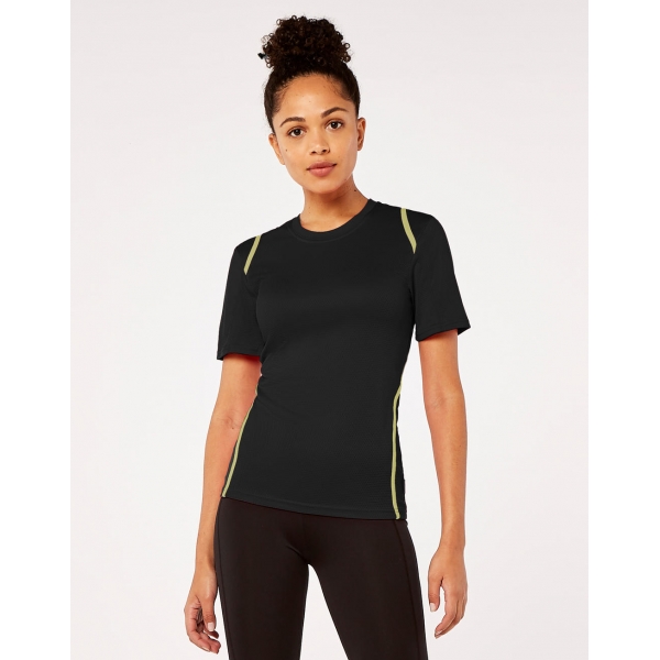 Women Regular Fit Cooltex Contrast Tee KK966