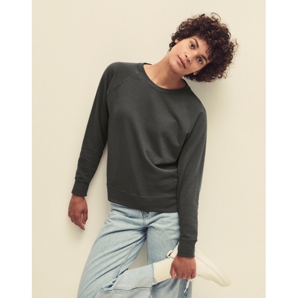 Sweatshirt Femme Manches Raglan Fruit of the Loom 62-146-0