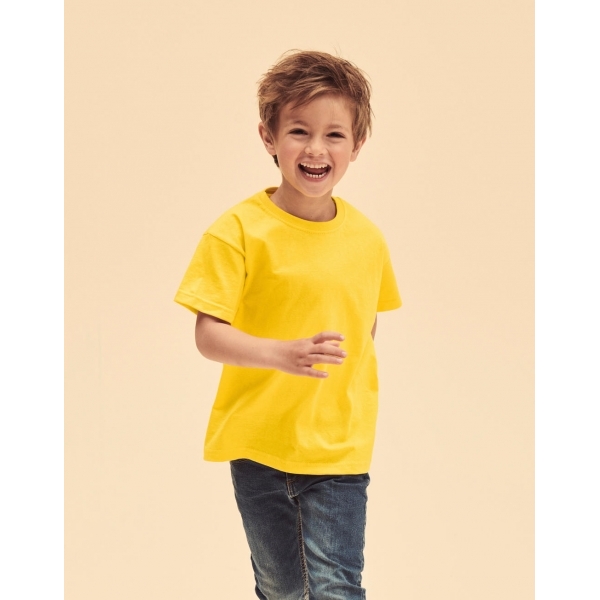 T-shirt Enfant Kids Valueweight T Fruit of the Loom 61-033-0