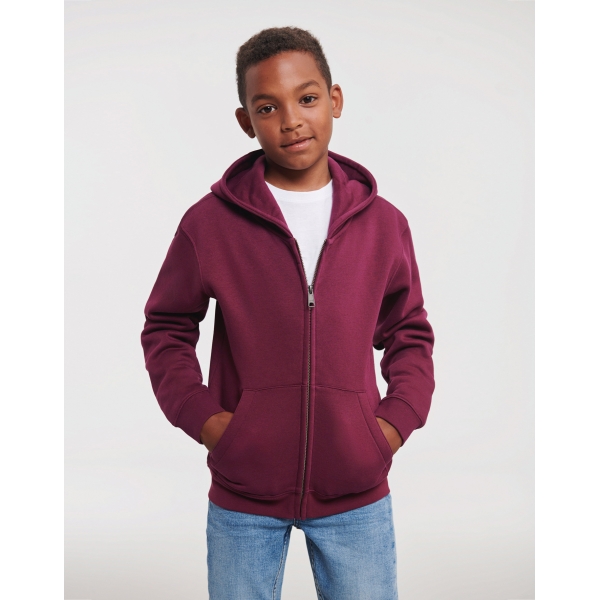 Sweatshirt Enfant à Capuche et Zip Russell 266B