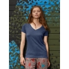 T-Shirt Triblend Col V Femme B&C TW058