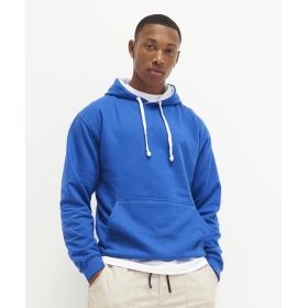 Sweat-shirt à capuche bicolore Varsity AWDis JH003Royal/white