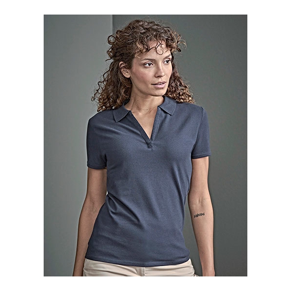 Women`s Luxury Stretch V Polo Tee Jays 1409