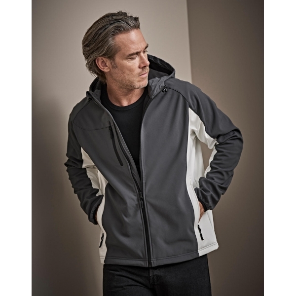 Hooded Lightweight Performance Softshell Tee Jays 9514